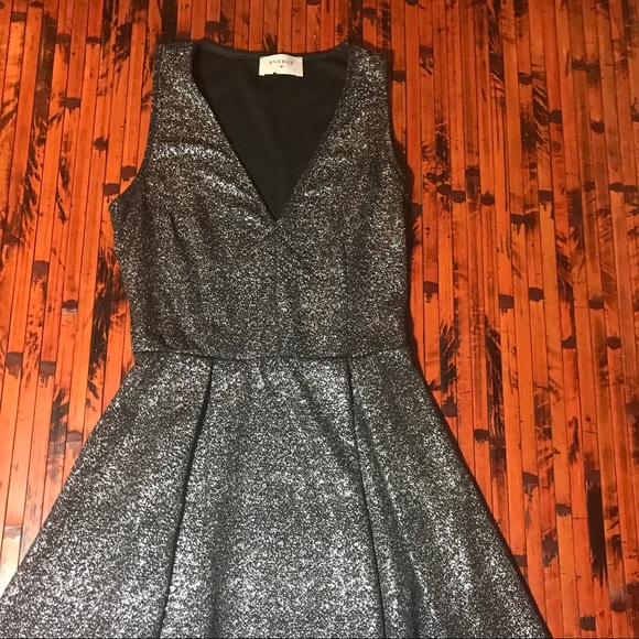 Everly Sleeveless Sparkly dress size XS gray. - Picture 4 of 8